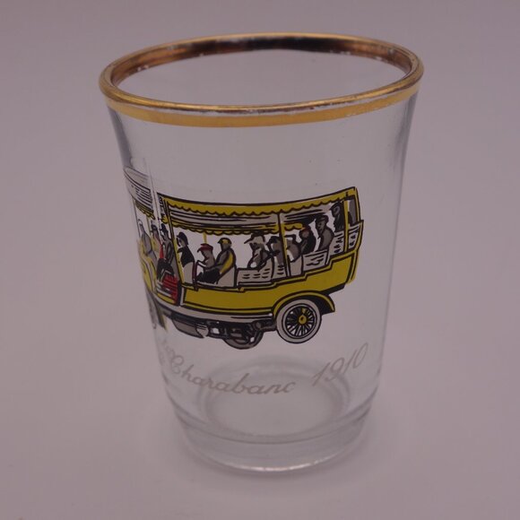 Set of Six Shillibeer Omnibus Hancocks Steam Coach London Omnibus Shot Glasses - Picture 8 of 14